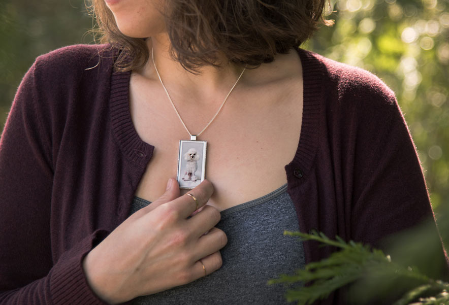 wearable photo jewelry