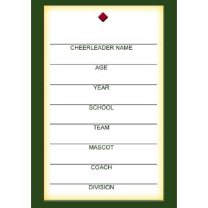 cheerleading CHEER-TB50