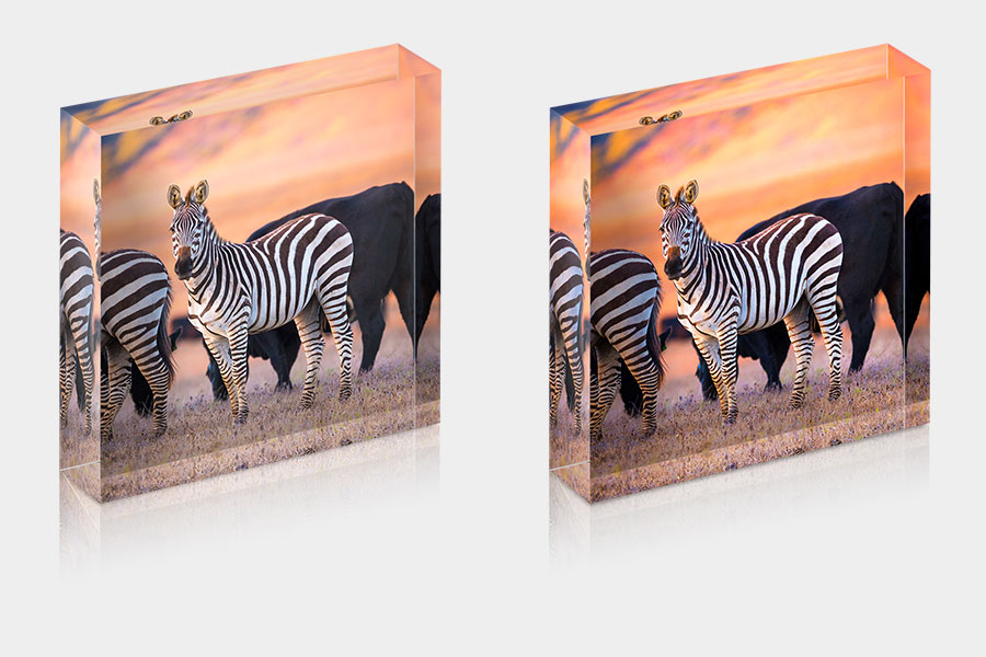 Acrylic Block Features