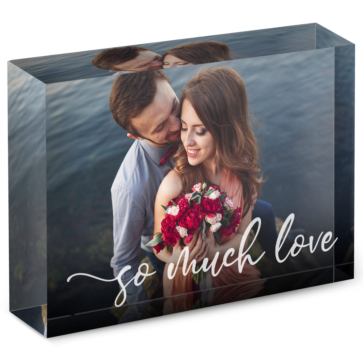 Love - Engraved Acrylic Blocks